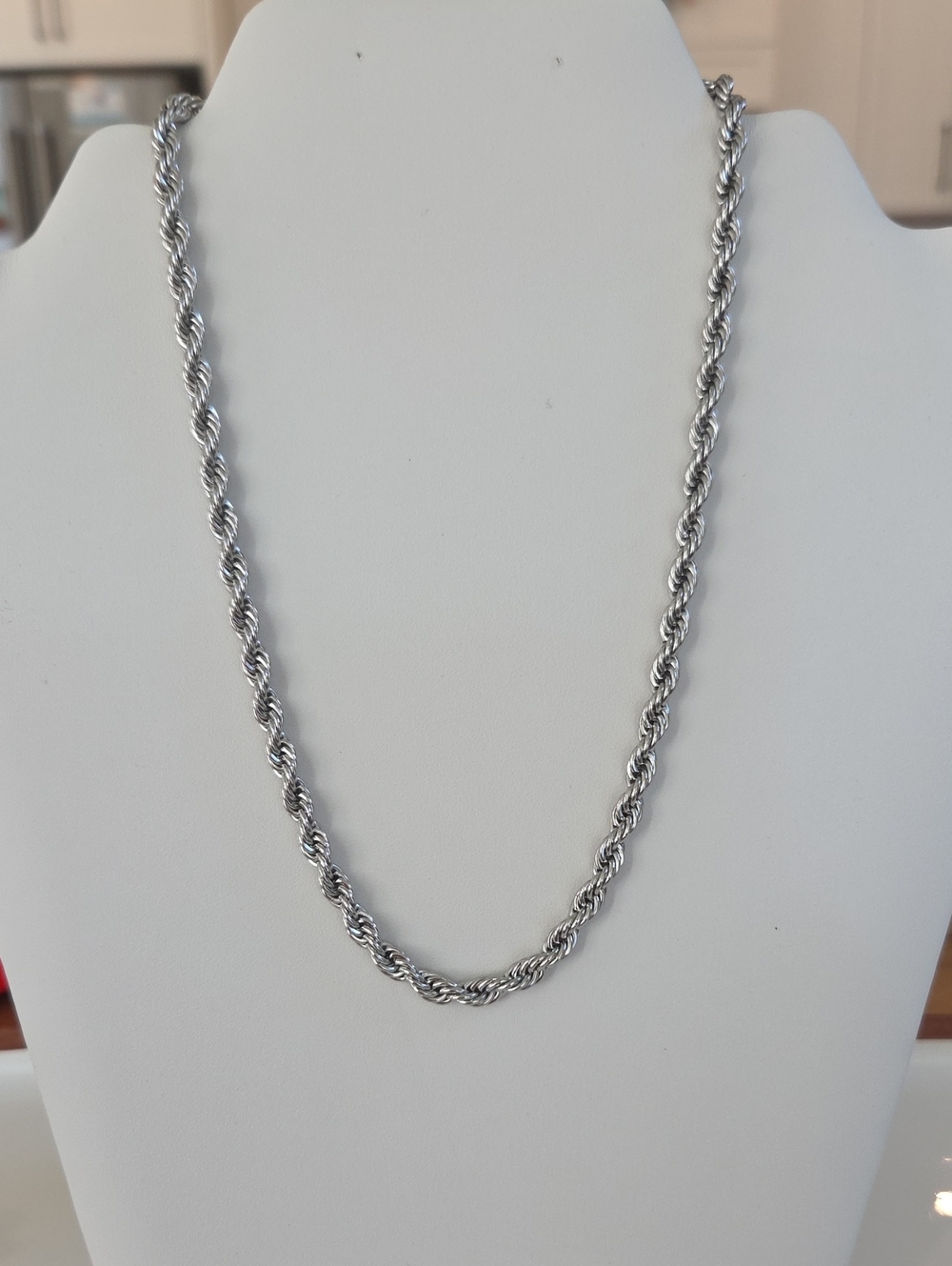 Tocara - Jolene Silver-Tone Rope Chain Necklace